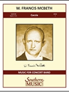 Caccia by McBeth W Francis for Concert Band