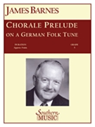 Chorale Prelude On A German Folk Tune by Barnes J for Concert Band