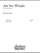 Air For Winds by Edmondson John for Concert Band