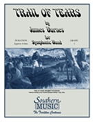 Trail Of Tears by Barnes J for Concert Band