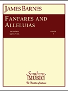 Fanfares & Alleluias by Barnes J for Concert Band