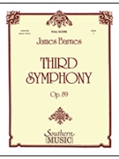 3rd Symphony by Barnes James for Full Score
