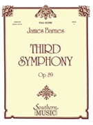 Third Symphony Op. 89 by Barnes James for OS Score