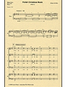 Polish Christmas Music Part I by De Meij Johan for SATB