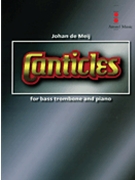 Canticles for Bass Trombone by De Meij Johan for Bass Trombone (piano reduction)