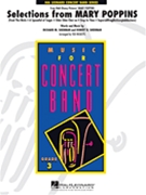 Mary Poppins Selections by Sherman Richard and Robert - Ricketts Ted - for Concert Band