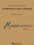 Symphony #4 Finale by Tchaikovsky Pyotr Ilyich - Bocook Jay - for Concert Band