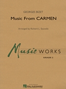 Music From Carmen by Bizet Georges - Saucedo Richard L - for Concert Band