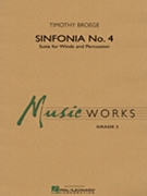 Sinfonia 4 by Broege Timothy for Concert Band