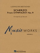 Scherzo From Symphony #9 by Beethoven Ludwig van - Bocook Jay - for Concert Band