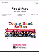 Fire & Fury by Shaffer David for Concert Band