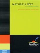 Nature's Way by Schuller Gunther for Concert Band