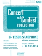 Concert & Contest Coll for Tenor Sax by Various - Voxman Himie - for Tenor Saxophone Collection (w/Audio Access)