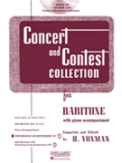 Concert & Contest Coll for Euphonium (TC & BC) by Various - Voxman Himie - for Accompaniment CD