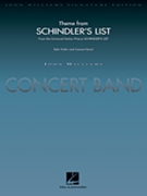 Schindler's List Theme From by Williams John - Moss John - for Concert Band