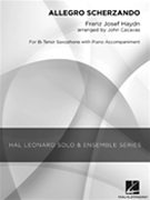 Allegro Scherzando by Haydn Joseph - Cacavas John - for Tenor Sax