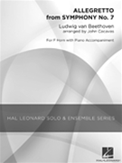 Allegro From Symphony #7 by Beethoven Ludwig van - Cacavas John - for French Horn and Piano