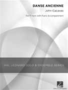 Danse Ancienne by Cacavas John for French Horn and Piano