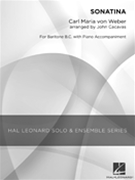 Sonatina by Weber Carl Maria von - Cacavas John - for Euphonium Bass Clef
