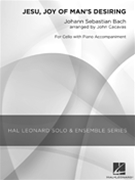 Jesu Joy Of Man's Desiring by Bach Johann Sebastian - Cacavas John - for Cello and Piano
