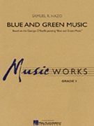 Blue & Green Music by Hazo Samuel R for Concert Band