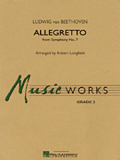 Allegretto From Symphony #7 by Beethoven Ludwig van - Longfield Robert - for Full Score