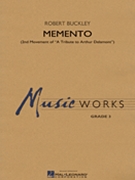 Memento by Buckley Robert for Concert Band