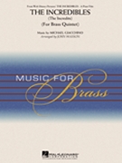 Music from The Incredibles - for Brass Quintet by Giacchino Michael - Wasson John - for Score and Parts