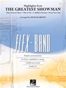 Highlights from The Greatest Showman by Paul Justin - Brown Michael - for Concert Band