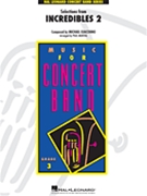 Selections from Incredibles 2 by Giacchino Michael - Paul Murtha - for Concert Band