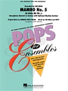 Mambo #5 by Prado Perez - Moore Larry - for Sax Quartet W