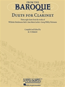 From The Baroque - Duets For Clarinet by - Voxman Himie - for Bb Clarinet