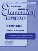 Rubank Elementary Method by Whistler for Timpani Method