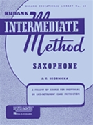 Rubank Intermediate Method by Skornicka for Saxophone Method