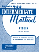 Rubank Intermediate Method by Potter for Violin Method