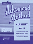 Rubank Advanced Method Volume 2 by Voxman and Gower for Clarinet Method (Vol 2)