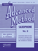 Rubank Advanced Method Volume 2 by Voxman and Gower for Saxophone Method (Vol 2)