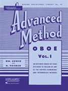 Rubank Advanced Method Volume 1 by Voxman and Gower for Oboe Method (Vol 1)