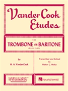 Vandercook Etudes For Trombone by VanderCook H A - Welke - for Trombone Method