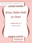 16 Modern Etudes Opus 14 by Zitek - Voxman Himie - for Clarinet Method