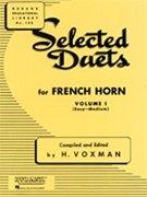 Selected Duets For French Horn Volume 1 by Voxman Himie for French Horn Duet (Vol 1)