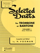 Selected Duets For Trombone Volume 1 by Voxman Himie for Trombone Duet (Vol 1)