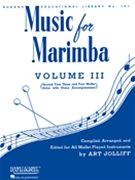 Music for Marimba - Volume III by Jolliff Art for