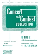 Concert & Contest Coll for Oboe by Various - Voxman Himie - for Piano Accompaniment