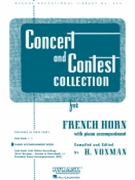 Concert & Contest Coll for French Horn by Various - Voxman Himie - for Piano Accompaniment