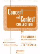 Concert & Contest Coll for Trombone by Various - Voxman Himie - for Piano Accompaniment