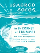 Sacred Solos by - Johnson C W - for Trumpet and Piano