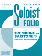 Soloist Folio by Various for Trombone Solo