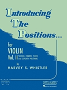 Introducing The Positions Volume 2 by Whistler Harvey for Violin Method (Vol 2)