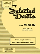 Selected Duets For Violin Volume 1 by Voxman Himie - Whistler and Hummel - for Violin Duet (Vol 1)